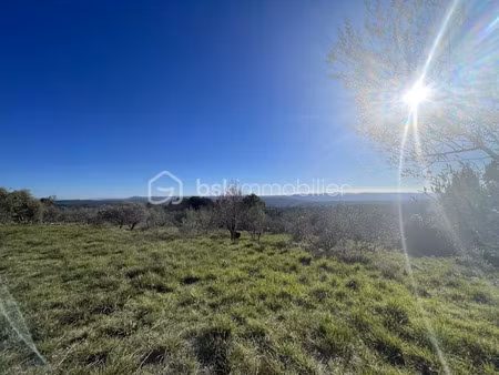 vente terrain 4800 m² à cotignac (83570)  450 000 €