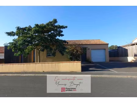 plain-pied de 130 m² - 3 chambres dont une suite parentale