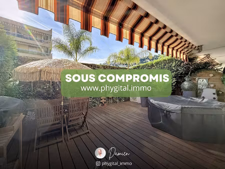 a vendre appartement 3p rdj mandelieu-la-napoule (06210)