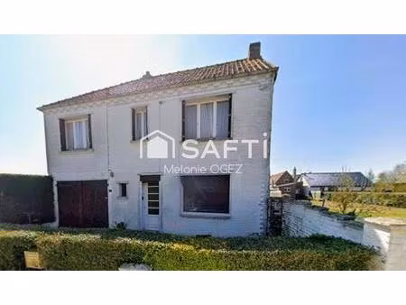 maison de campagne individuelle + terrain à bâtir attenant