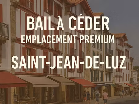 location locaux professionnels 32 m² à saint-jean-de-luz (64500)  1 906 €