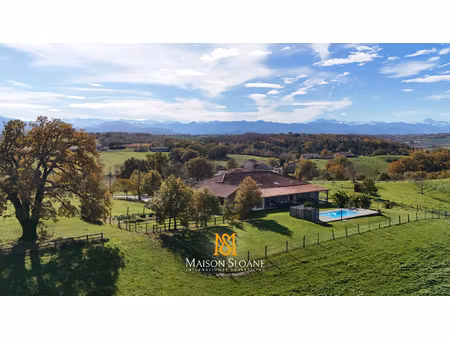 propriété sur 21 hectares avec vue pyrénées