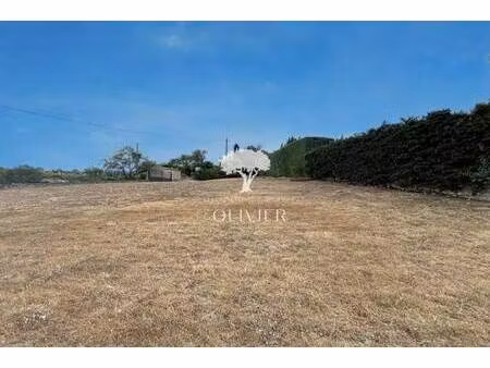 terrain constructible à vendre