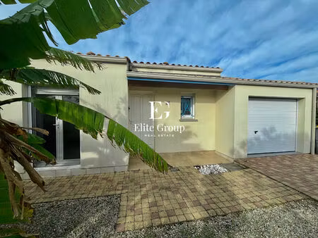 a vendre maison - port des barques - 3 pieces - 64 m²