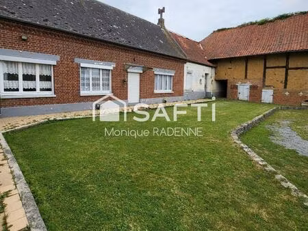 ancien corps de ferme de plain pied à rénover