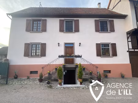 maison 182 m2 habitable sur 851 m2 de terrain à hessenheim