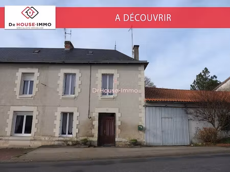 vente maison 5 pièces 94.3 m² à saint-martin-l'ars (86350)  86 000 €