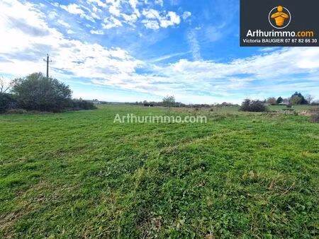 vente terrain 1226 m2 à courlans