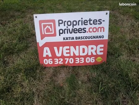 terrain 273 m² la chapelle basse mer