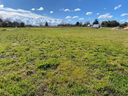 vente terrain 295 m² le thou (17290)