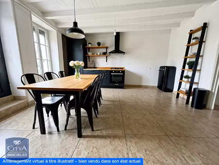 maison à vendre 4 pièces 132 m² - cissé (86) - 132 000€