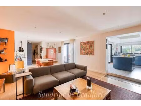 asnieres - quartier des philosophes. 184 m2 de plain pied - terrasse - jardin - parkings