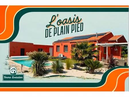 maison de plain pied - 116.09m ²