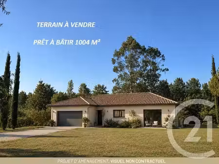 terrain à vendre - 1004 m2 - st sulpice la pointe - 81 - midi-pyrenees