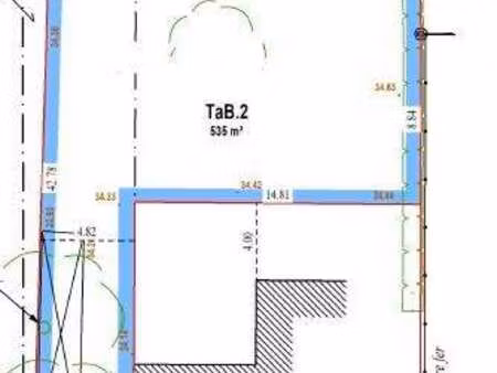 vente terrain à la chapelle-sur-erdre (44240) : à vendre / 535m² la chapelle-sur-erdre