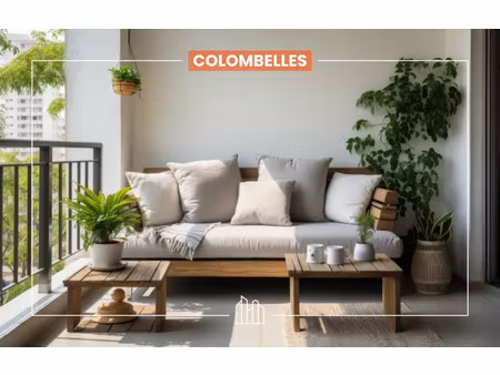 vente appartement neuf 3 pièces 57m2 colombelles - 230000 € - surface privée