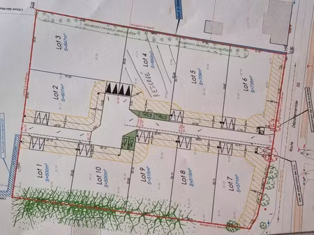 vente terrain 709 m² la meilleraye-de-bretagne (44520)