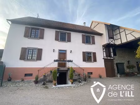 maison 182 m2 habitable sur 851 m2 de terrain à hessenheim