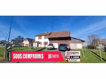 maison a renover avec grange et ecurie- proche suisse