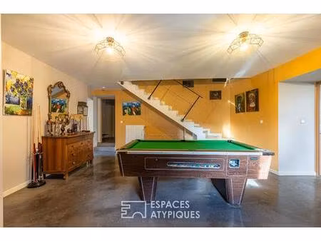 ancienne ferme de château avec piscine et dépendance