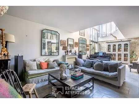 elégante maison de famille avec jardin et maison d'amis au coeur de senlis