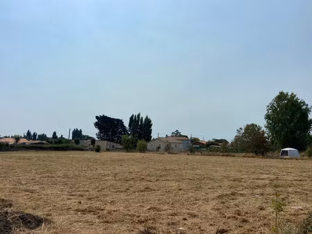 vente terrain 1652 m² l'aiguillon-la-presqu'île (85460)