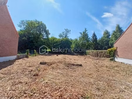 vente terrain 731 m² à bouchain (59111)  66 000 €