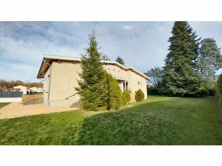 maison d'architecte à estrablin 5 pièce(s) 140 m2 - 1600 m² de terrain arboré et cloturé