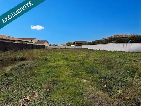vente terrain 501 m² à grenade (31330)  119 000 €