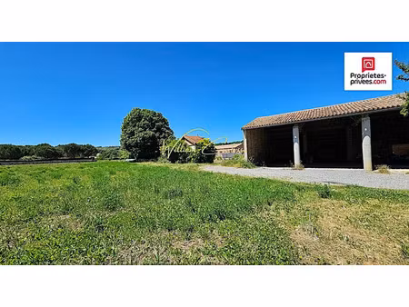vente terrain 13424 m² à la cassaigne (11270)  165 000 €