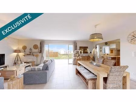 maison contemporaine de plain-pied avec vue sur les pyrénées