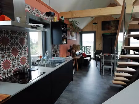 location meublée appartement 3 pièces 90 m² à gognies-chaussée (59600)  1 100 €