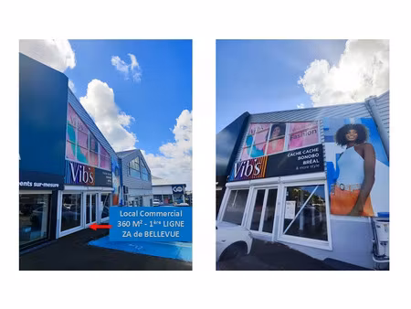 location locaux professionnels 360 m² à saint-martin (97150)  7 150 €