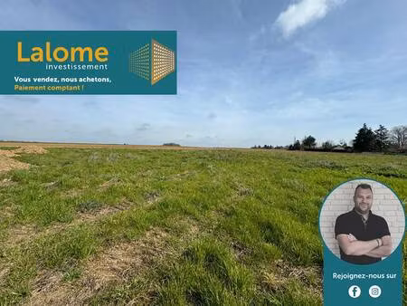 terrain constructible viabilisé à vendre