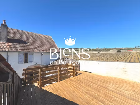 pommard tres belle maison ancienne renovee  cour terrasse avec v