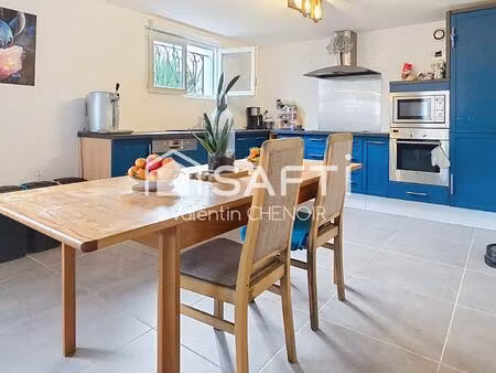 appartement t3 de plein-pied avec jardin et terrasse