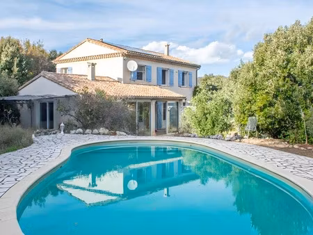 pardailhan – maison familiale – 5 pièces – piscine – véranda – terrain clos 4973m² – panne