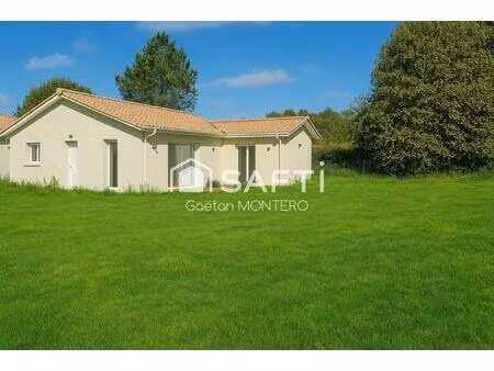 maison récente sur grand terrain 1300 m²