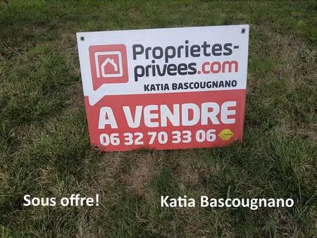 achat terrain 411m² la chapelle basse mer 44450