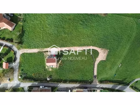 vente terrain 1153 m² à saint-hilaire-la-croix (63440)  40 000 €