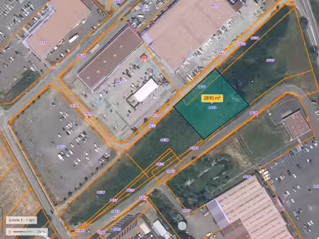 zone commerciale perrigny auxerre - terrain constructible de 2854m²
