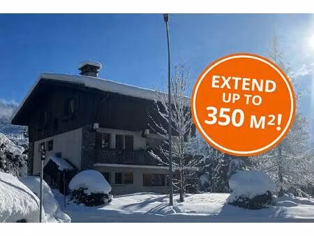 chalet avec fort potentiel d’agrandissement 350-380 m2