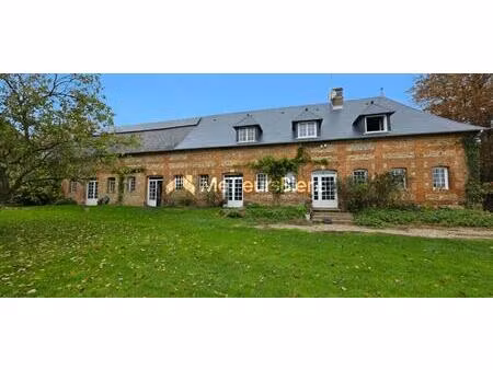 ? ancienne bergerie à rénover – 7 chambres – terrain plat 4 700 m² – motteville (76970)...