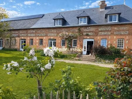 ? ancienne bergerie normande – 232 m² – 4 700 m² de terrain avec mare. beau potentiel ?...