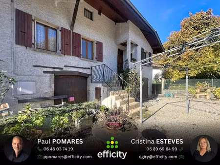 vente maison 5 pièces 100 m² à vourey (38210)  210 000 €