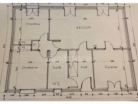 maison à vendre ermenonville la petite 4 pièce(s) 80m2 75 000€