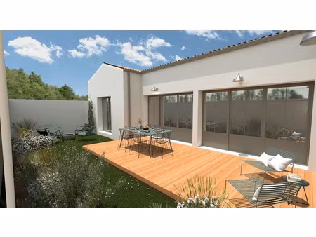 vente maison neuve 4 pièces 114 m² à echillais (17620)  385 745 €