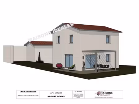 vente maison neuve 95 m² à collonges-au-mont-d'or (69660)  458 800 €