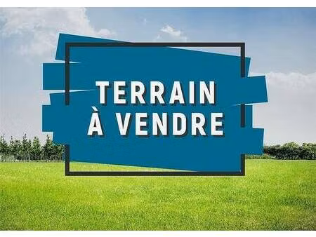 terrain à vendre