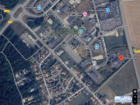 terrain parking goudronné + clôturé 35 places